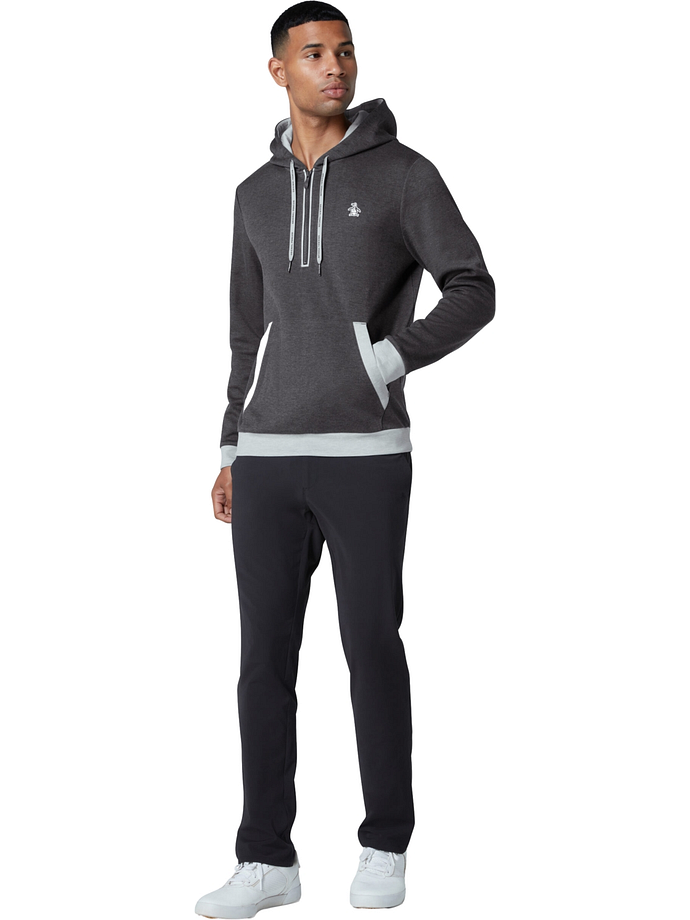 Original Penguin Hoodie Colour Block, black/grey