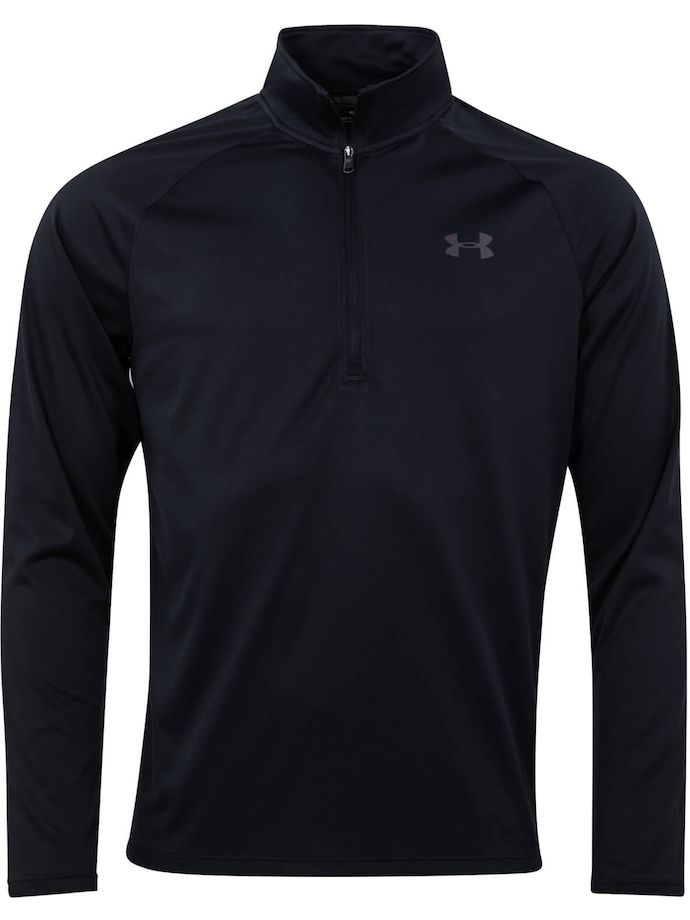 Under Armour Media cremallera Midlayer Tech 2.0, negro