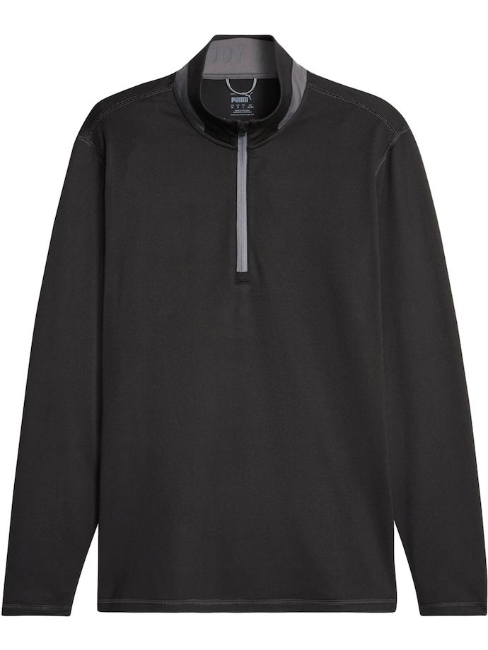 Puma Layer Lightweight 1/4-Zip, schwarz