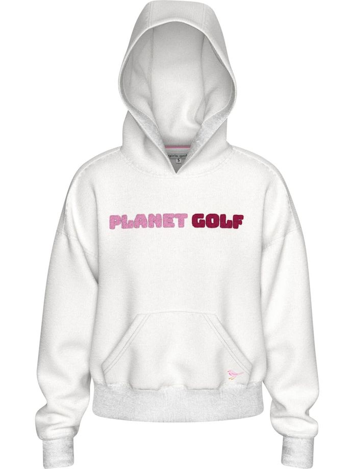 girls golf Hoodie Coco, weiß