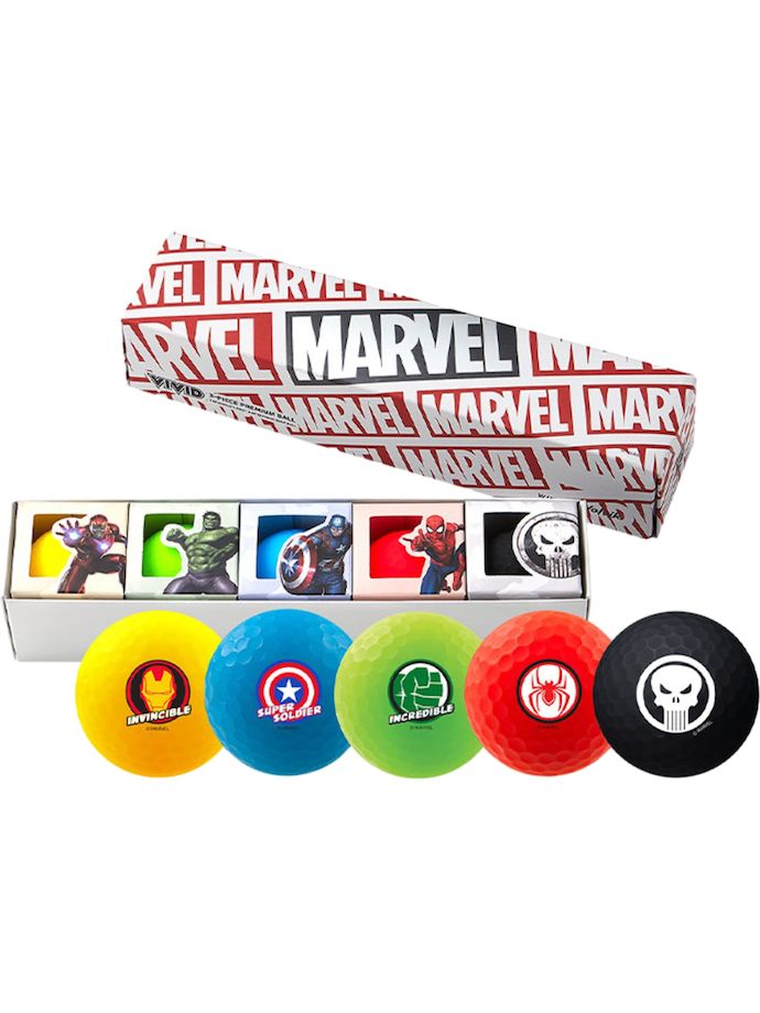 Volvik Set di palline con motivo Marvel Spider Man