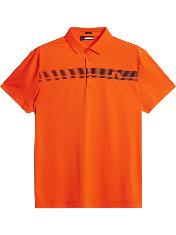 J. LINDEBERG Clase Polo, naranja