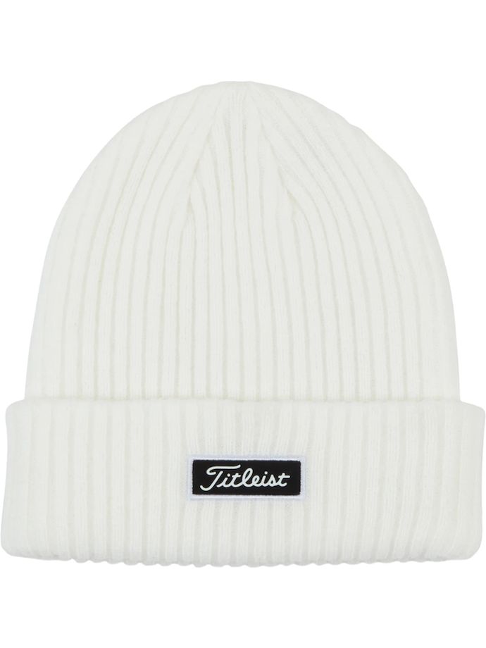 Titleist Mütze Charleston Knit, weiß/schwarz