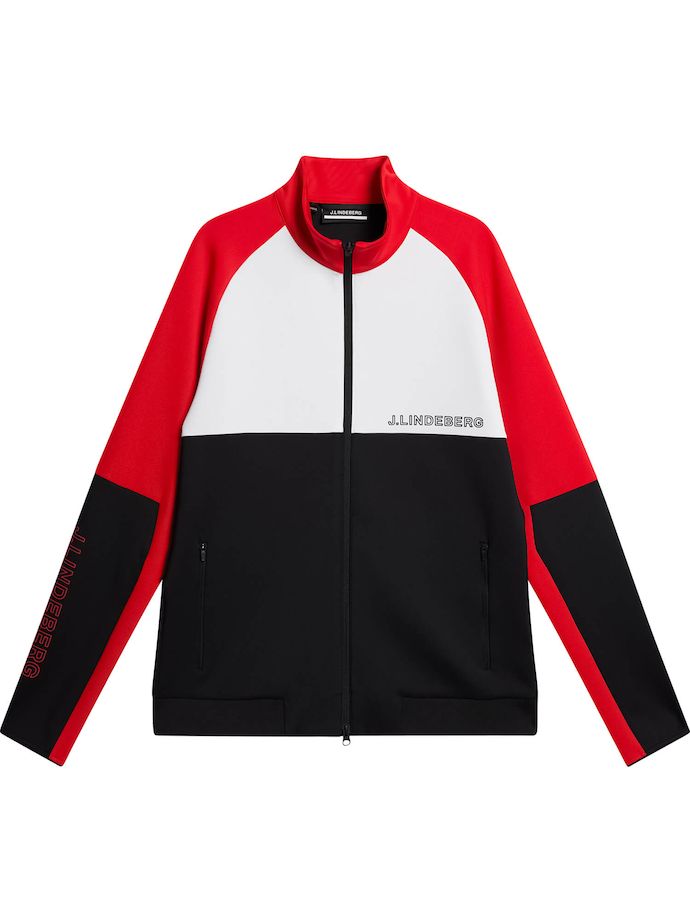 J. LINDEBERG Layer Lazarus, black/white/red