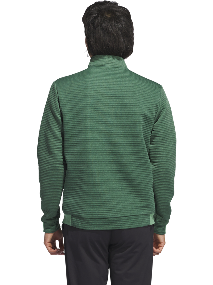 adidas Pullover Ultimate365 DWR Textured Quarter Zip, green