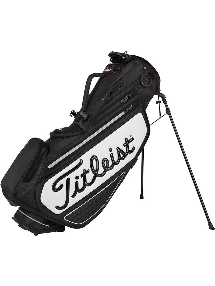 Titleist Bolsa de viaje Tour Premium StaDry, negro/blanco