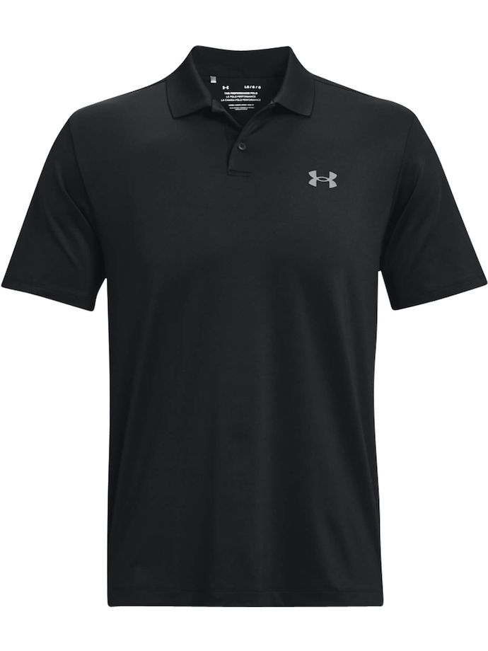 Under Armour Polo Performance 3.0, black/grey