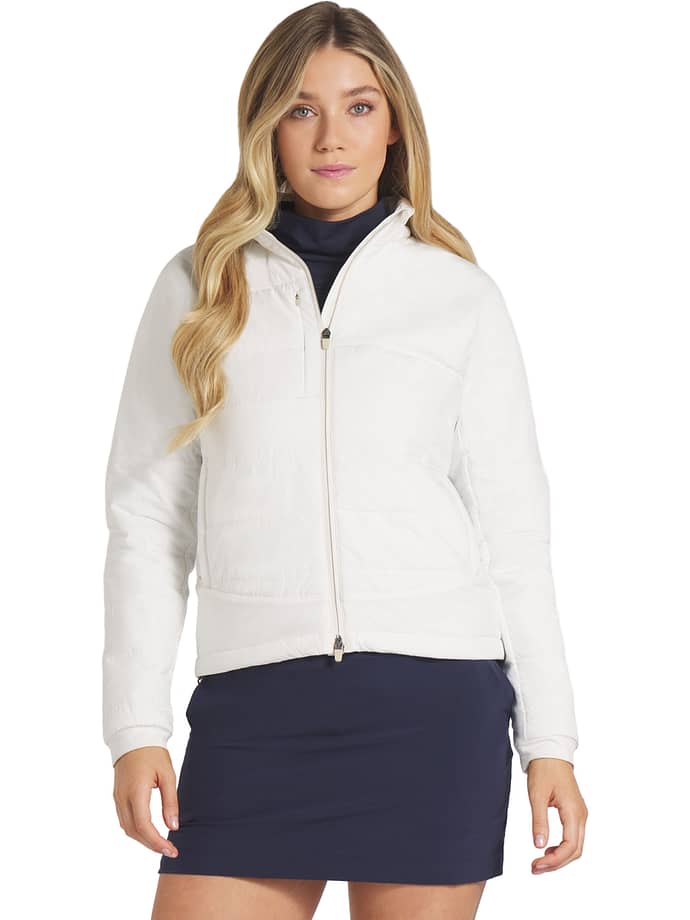 Puma Jacket Kyley Quilted, white