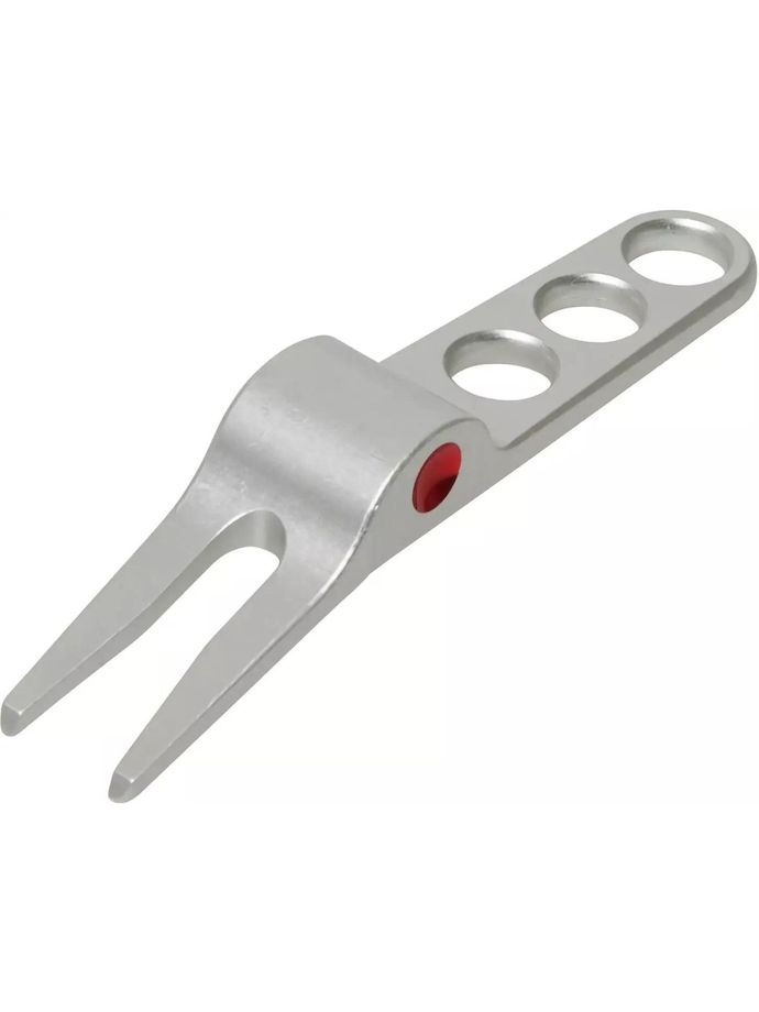 Scotty Cameron Herramienta de aluminio fresado para reparar divots, plata