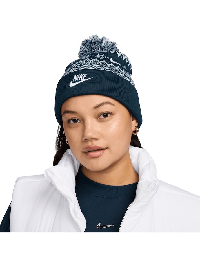 Nike Golf Peak Beanie, navy/blue