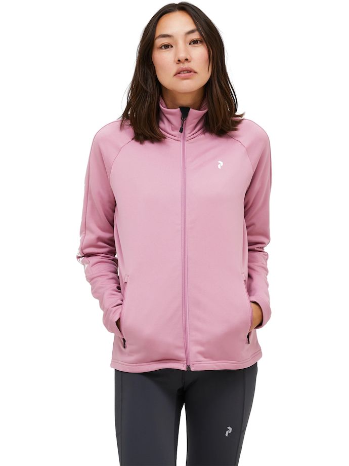 Peak Performance Giacca Rider Zip, rosa