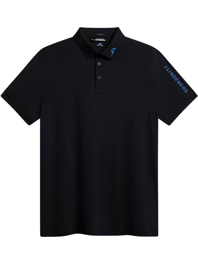 J. LINDEBERG Polo Tour Tech, black