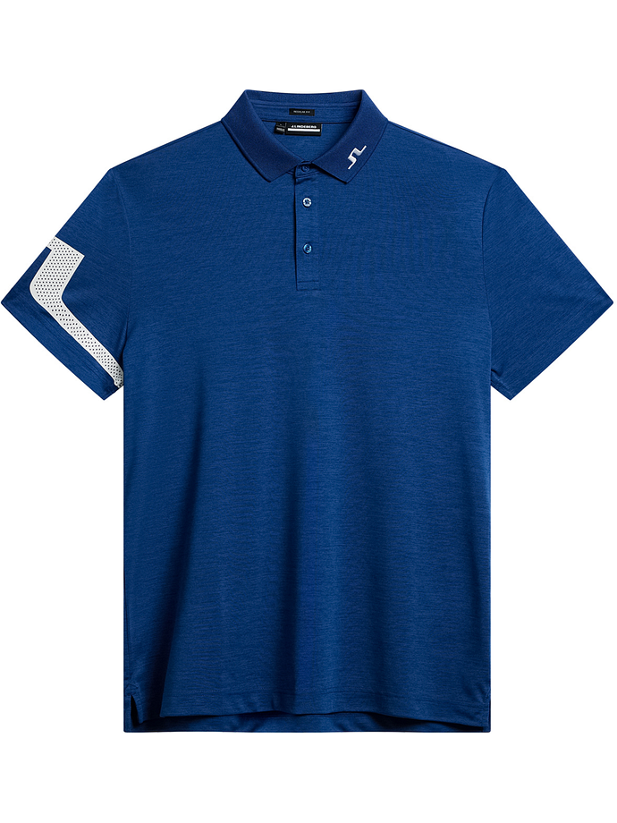 J. LINDEBERG Polo Heath, bleu