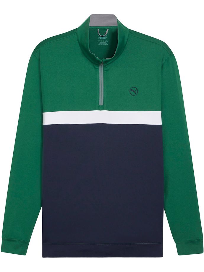 Puma Layer Pure Colorblock, navy/grøn