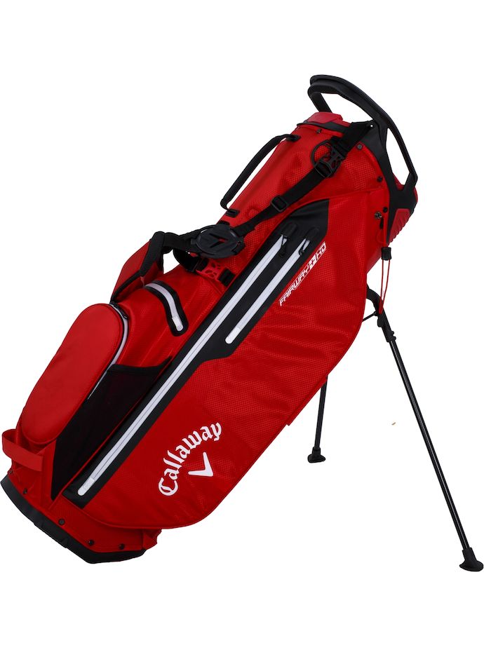 Callaway Standbag Fairway +HD, röd/svart