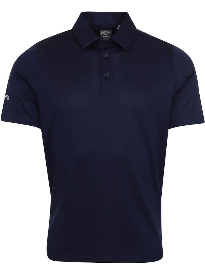 Callaway Polo Swing Tech Solid, manica corta, navy