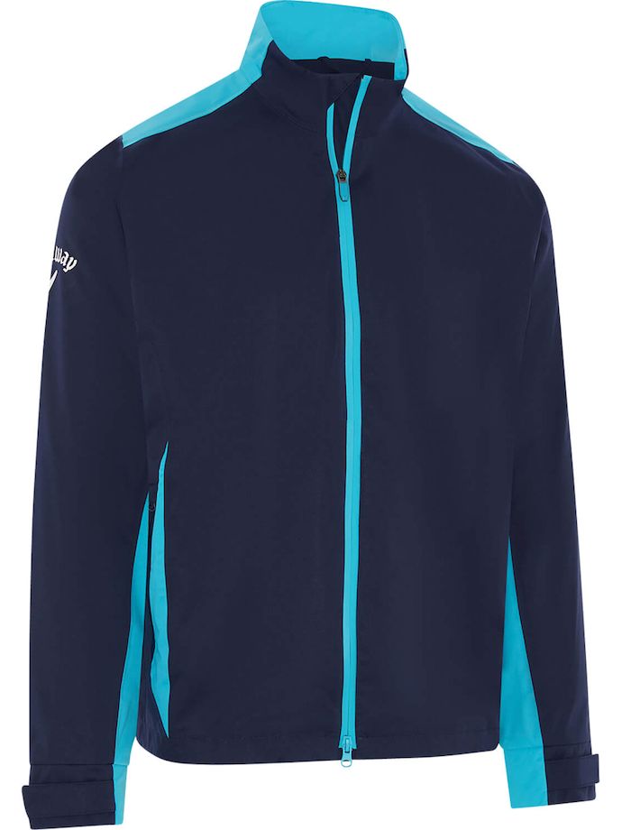 Callaway Jacke Stormlite II Impermeable, azul marino/azul claro