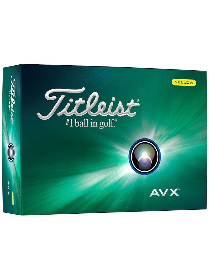 Titleist AVX Balles de golf - 3+1 gratuit Pack de 12 balles