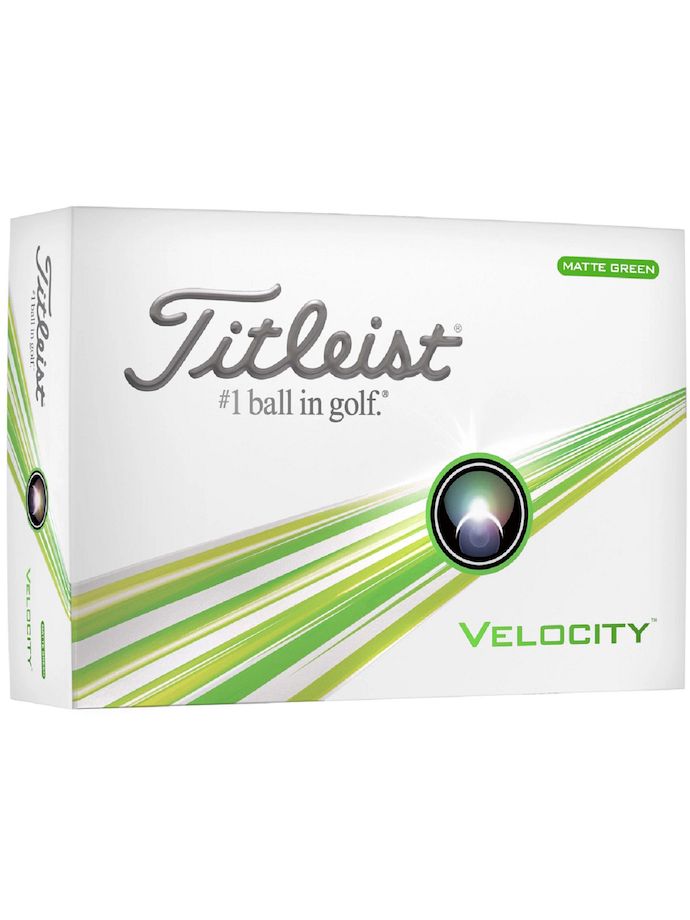 Titleist Velocity Golfbälle, grön