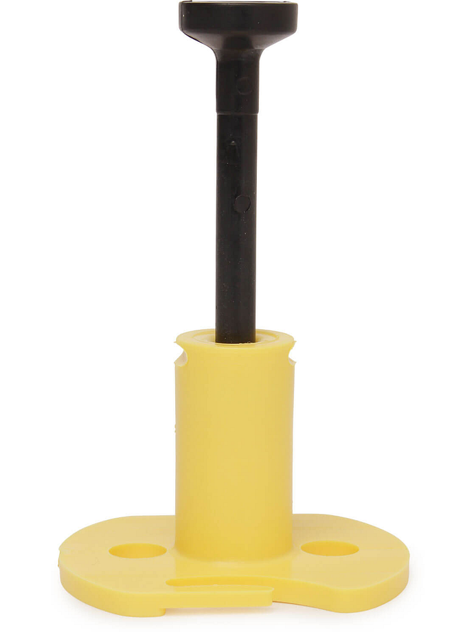 SpineTee Driving range tee, yellow