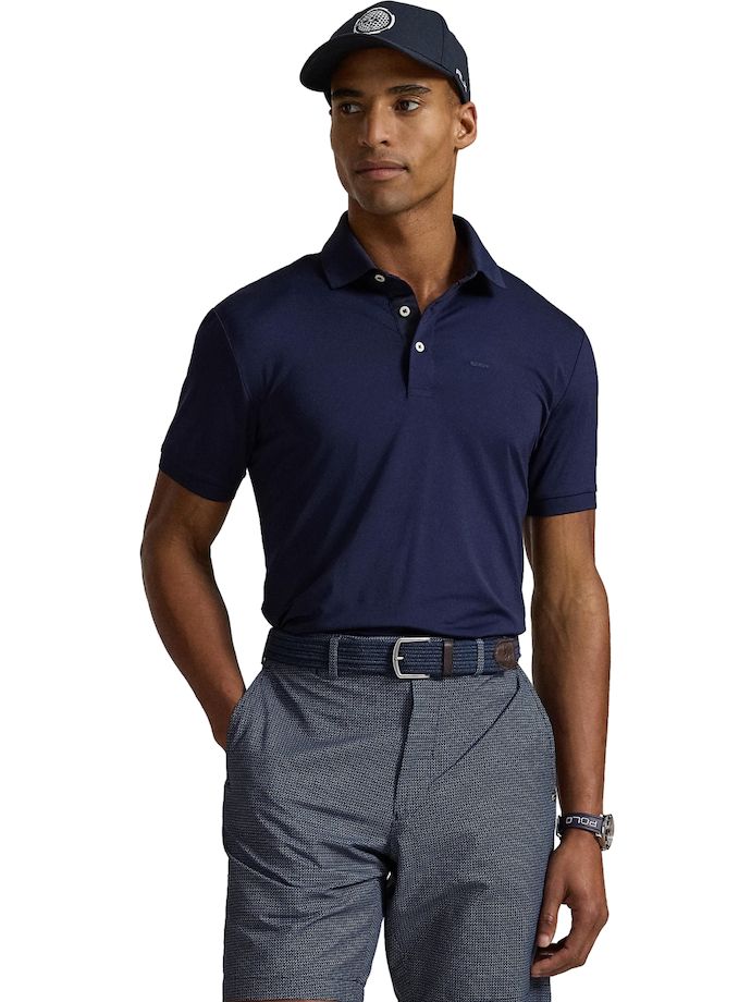 RALPH LAUREN Polo LTWT Airflow, granatowy