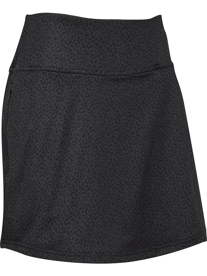 FootJoy Skort z nadrukiem zwierzęcym, czarny