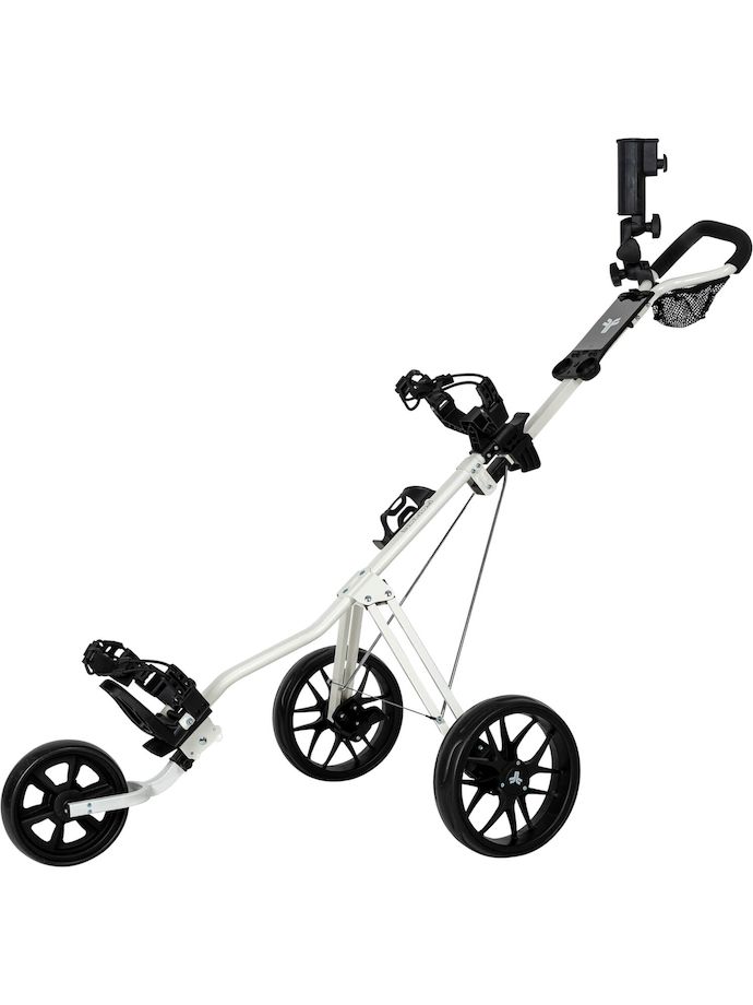 Fastfold Carro de golf Fastfold Force, blanco