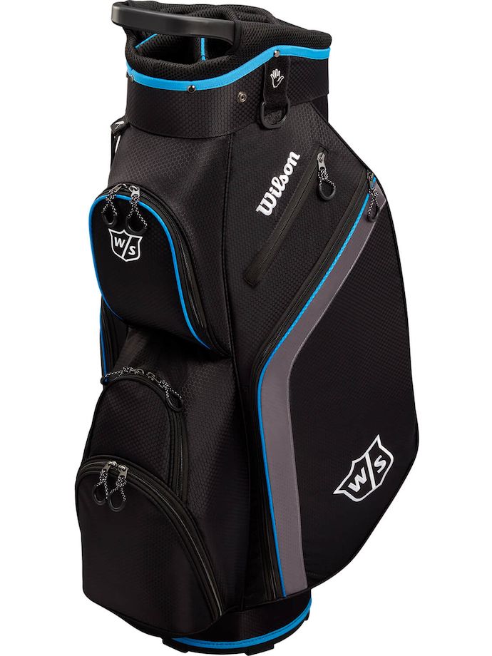 Wilson Staff Cartbag Lite, black/blue