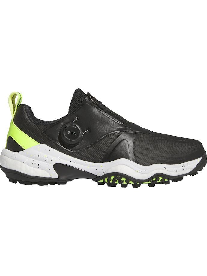 adidas Golf Shoes Codechaos BOA 25, black/white/neon yellow