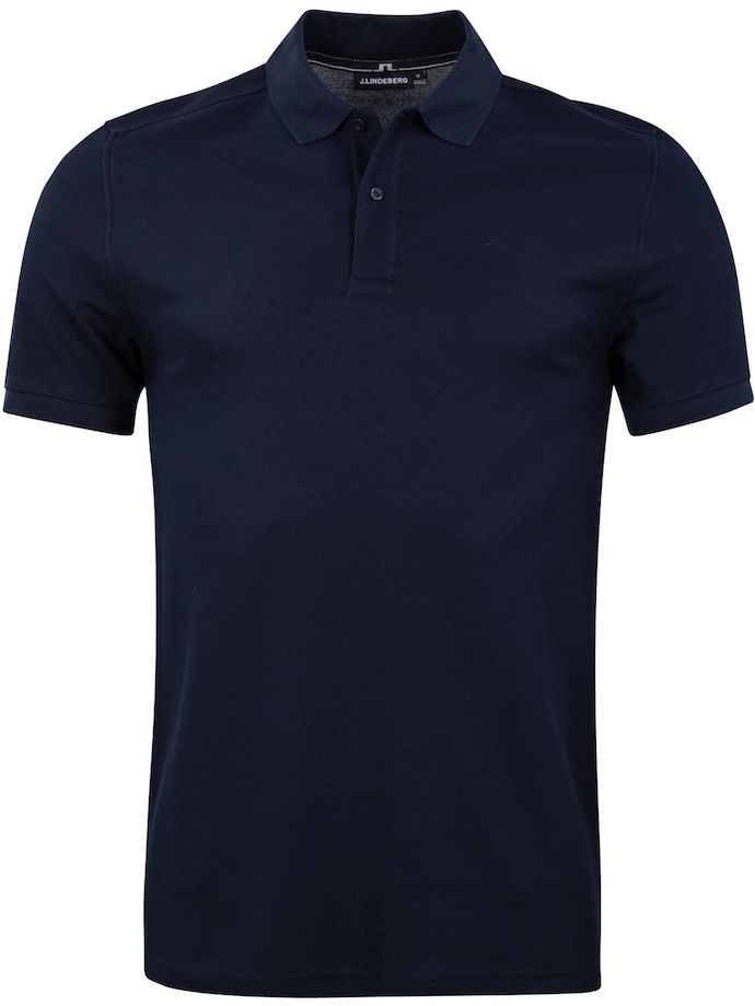 J. LINDEBERG Polo Troy ST Pique, navy