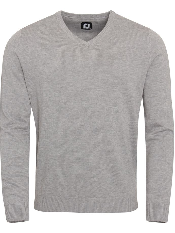 FootJoy Pull-over Wool Blend V-Neck, gris