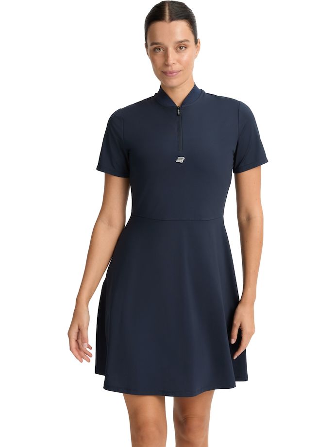 Röhnisch Kleid Annie, kurzarm, marine