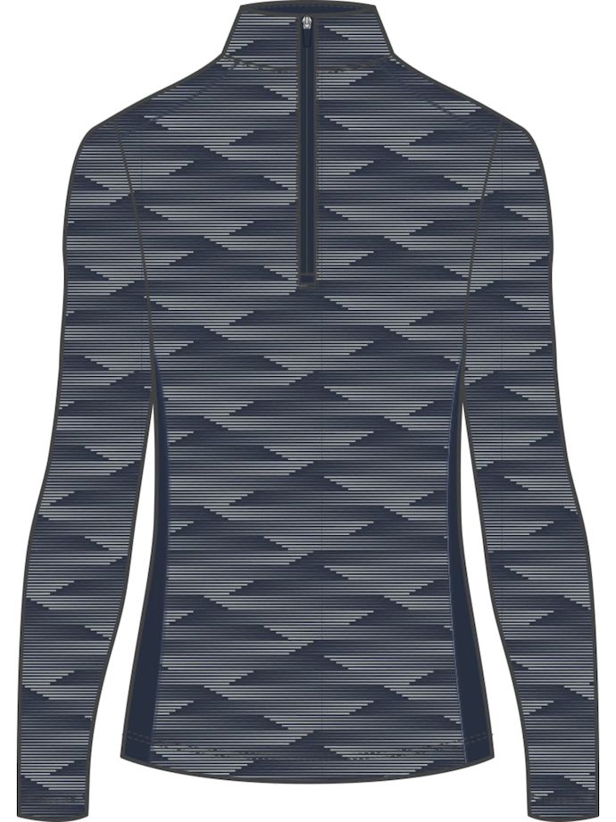 adidas Layer Ultimate Printed 1/4 Zip, navy