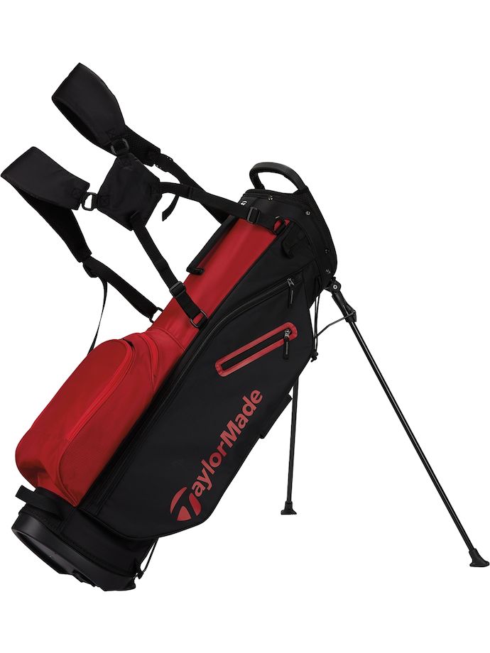 TaylorMade Standbag Tour Lite, svart/röd