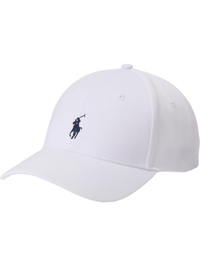 RALPH LAUREN Cap Polo Player, weiß