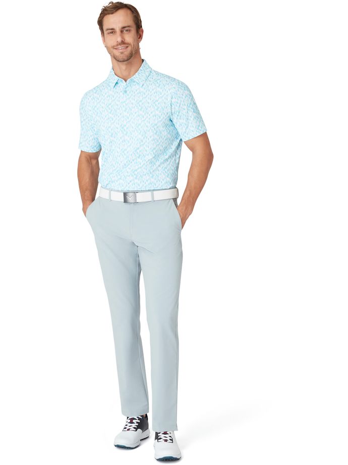 Callaway Polo Kaleidoscope Chev, hellblau