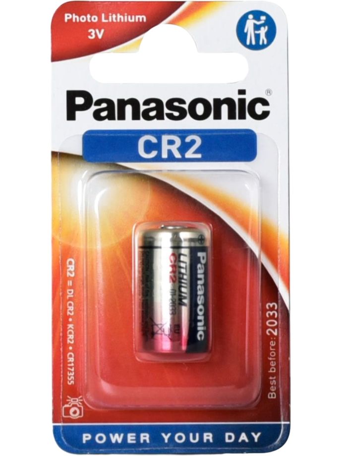 Panasonic Batterie CR2 für Entfernungsmesser