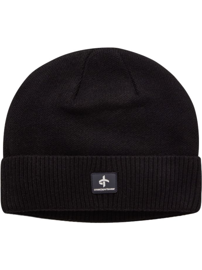 Cross Cross Beanie, black