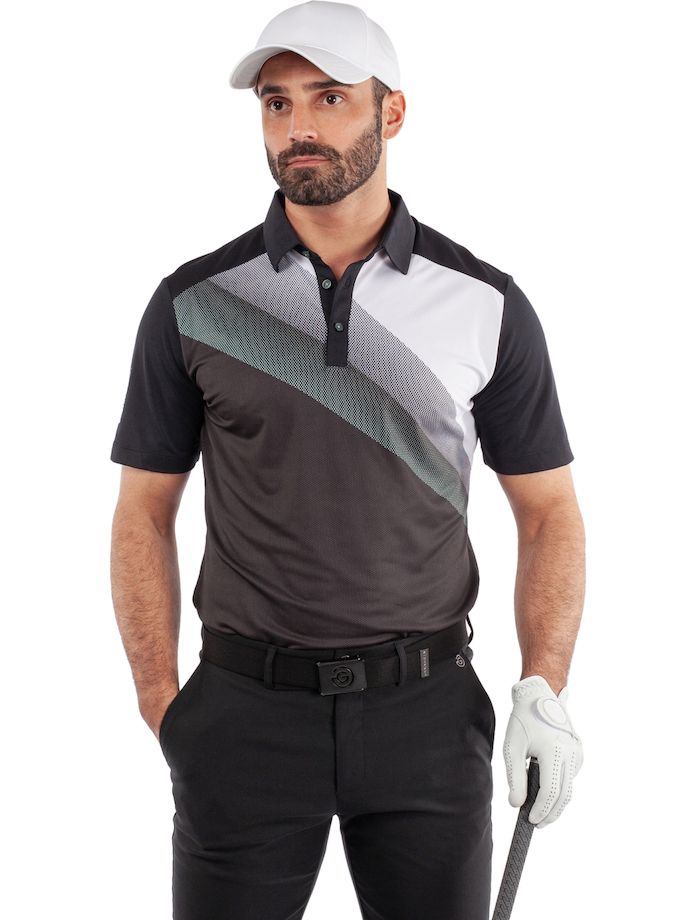 Galvin Green Polo Macoy, negro/verde