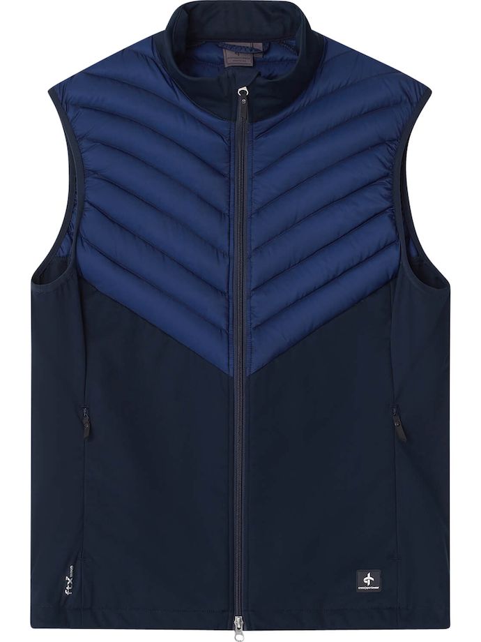 Cross Stance Softshell vest, navy/blue