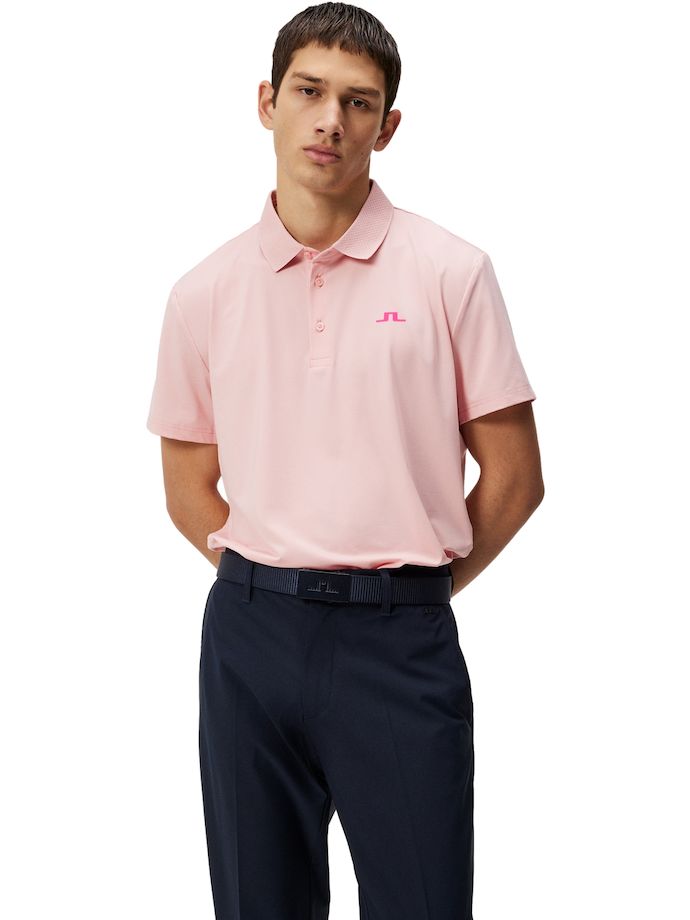 J. LINDEBERG Polo Duff Regular, roze