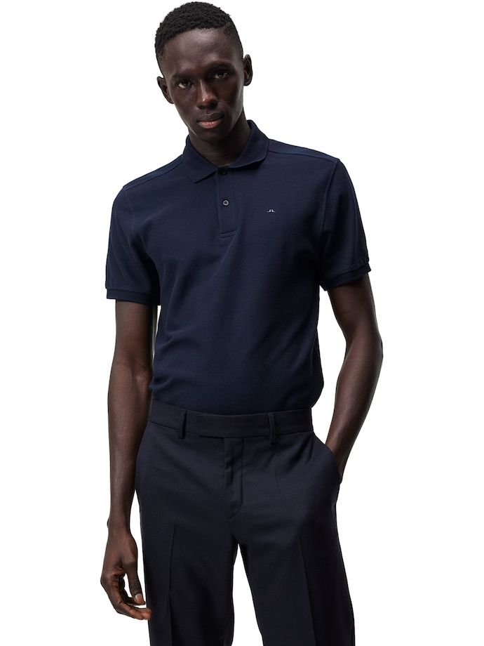 J. LINDEBERG Polo Troy Pique, marine