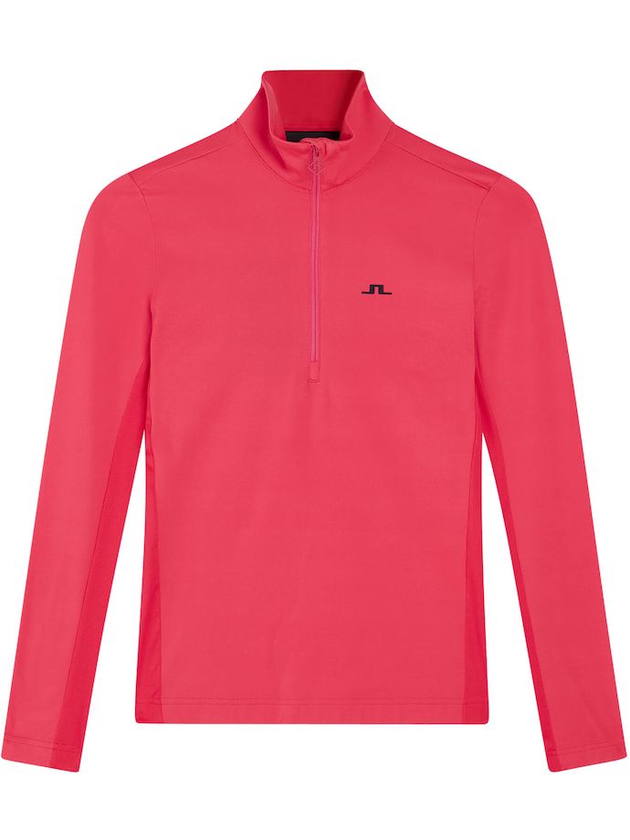 J. LINDEBERG Layer Lauryn 1/2-Zip, pink