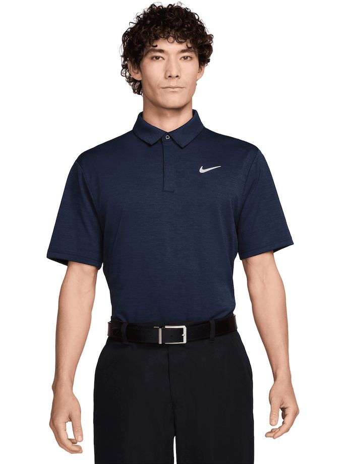 Nike Golf Dri-Fit Tour Jacquard Polo, navy