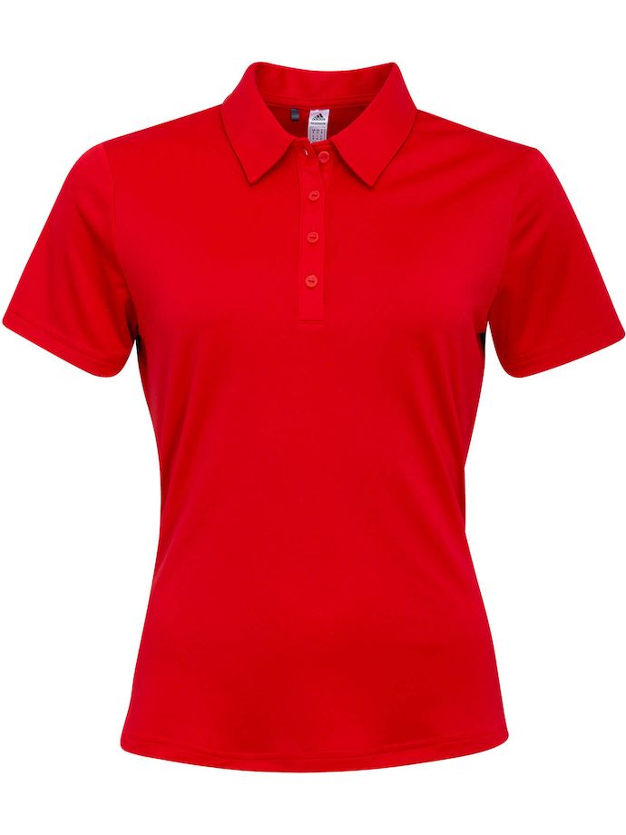 adidas Poloshirt Performance, kurzarm, rot