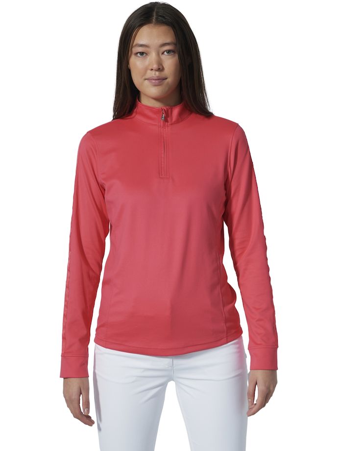 Daily Sports Layer Anna Half Neck 1/4-Zip, corail