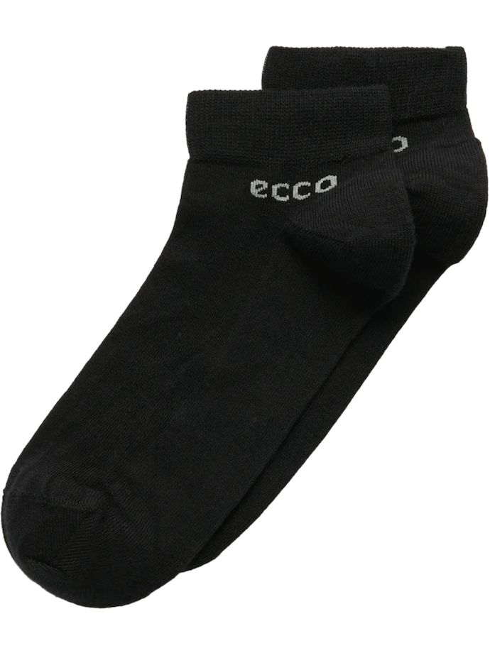 ecco Socken Longlife Low Cut, czarny