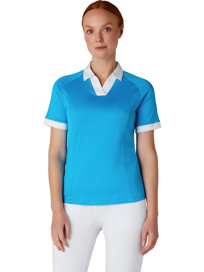 Callaway Colorblock polo, blauw