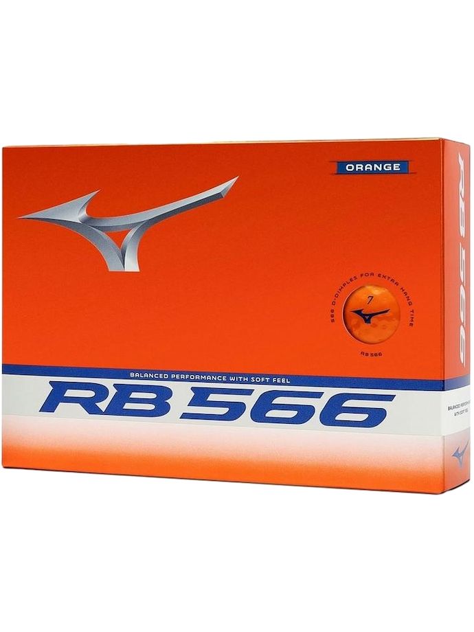 Mizuno RB 566 golf balls - pack of 12, orange