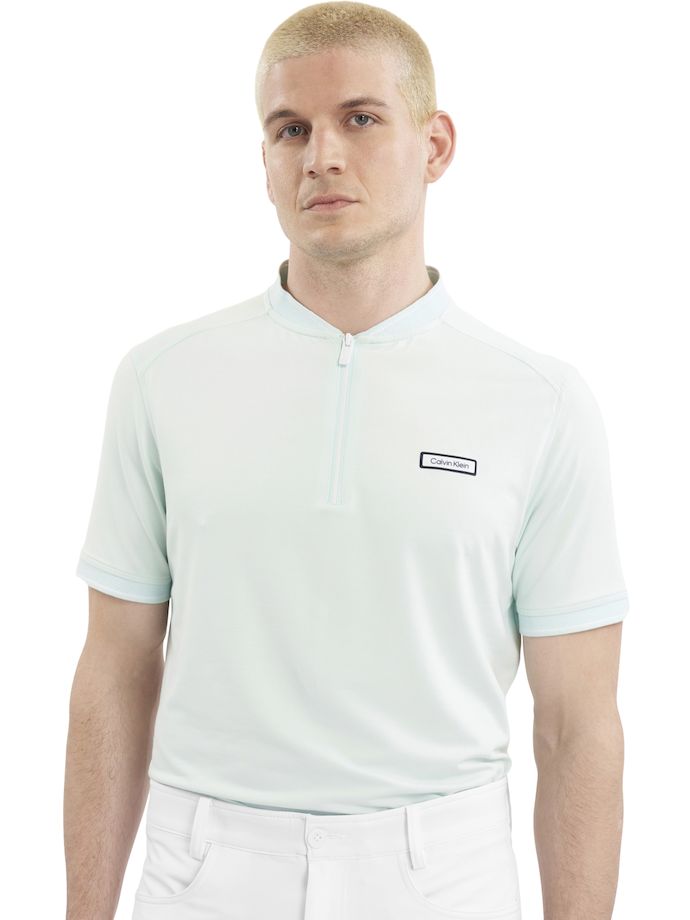 Calvin Klein Golf Polo Denton Blade Collar, mint